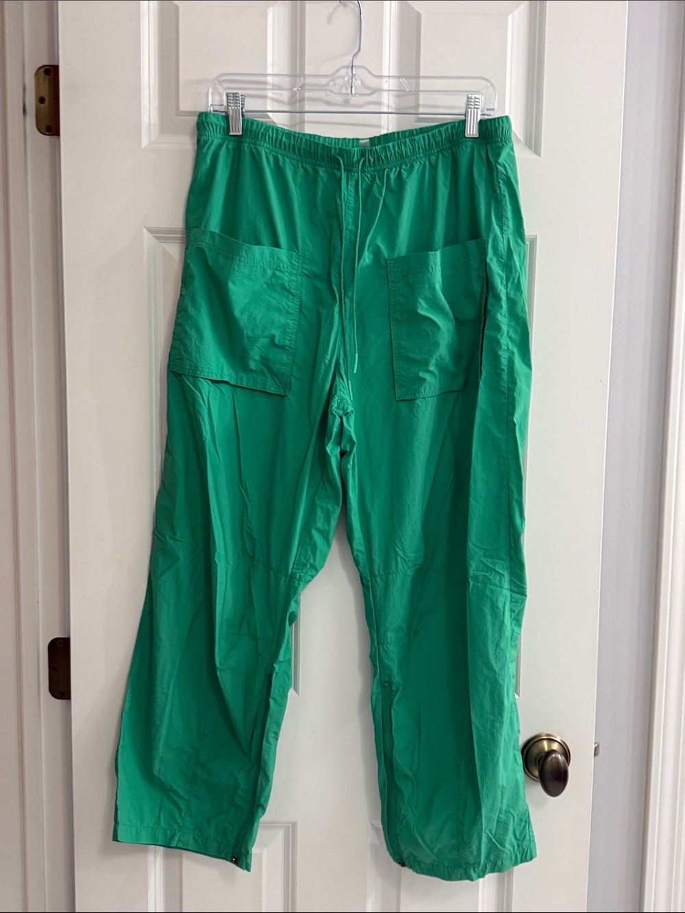 Free People Green Drawstring Joggers